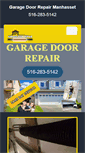 Mobile Screenshot of garagedoorrepairmanhasset.com